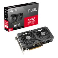 ASUS Dual Radeon RX 7600 EVO OC Edition 8GB GDDR6 Gaming Graphics Card (AMD Radeon RX7600, PCIe 4.0, HDMI 2.1 x 1, DisplayPort 1.4a)