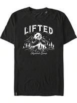 LRG Group Unisex's Graphic T-Shirt - Black Casual Tee With LIFTED ReseaTTTTTh Group & Bear Mountain Design M
