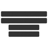 4Pcs Carbon Fiber Car Door Sill Protection Sticker Anti-scratch Refit sticker For Citroen DS3 DS4 DS5 DS6 C1 C2 C3 C4 C5 C6 C8