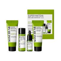 SOME BY MI SUPER MATCHA PORE CARE STARTER KIT, Drėkinamasis, Korėjos kosmetika, Kbeauty, pavyzdys