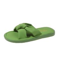 Slippers Casual Summer Ladies Shoes Low Top Ladies Beach Slippers Luxury Rubber Soft Sole Flats 2024 Shoes for Women Slippers 35