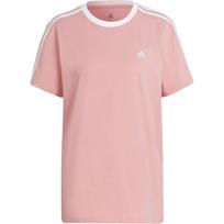 Adidas Neo Logo Print Round Neck Pullover Sports Short Sleeve T-Shirt Women T-Shirts Pink HH7658 XS
