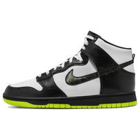 Nike Dunk High Electric Men Sneakers Black White Volt FD0732-100 42.5