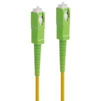 Patchcord „Maclean“ šviesolaidinis jungiamasis laidas, SC/APC-SC/APC, vienmodis, 10 m ilgio, simpleksinis, G657A2, MCTV-436