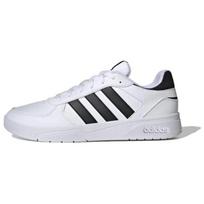 Adidas Neo Courtbeat Synthetic Leather Trendy Comfortable Slip Resistant Durable Lightweight Low Top Skate Shoes Men Sneakers White Black ID9658 36
