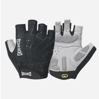 2Pc/1Pair Gounod New Spider Web Glove Thickened Palm Non-Slip Wear-Resistant Palm Towel Cloth Sweat-Wiping Design Fitness Gloves M