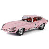 1/24 Jaguar E-type Lydinio Klasikinis Prabangus Sportinis Automobilis Modelis Metaliniai Liejiniai Retro Senoviniai Transporto Priemonės Automobilio Modelis Simuliatas Garsas Šviesa Vaikams Žaislas Dovana juoda