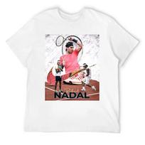 Tenis - Rafeal nadal T-Shirt animal prinfor boys graphic tee shirt Funny t-shirt new gifts and t-shirts t shirts men S
