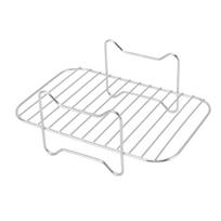 Fryer Stainless Steel Rack Multi Purpose Cooking Baking Grilling Rack Fryer Accessories for Ninja Foodi DZ201 401