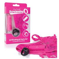 Rožinė The Screaming O The Screaming O - Nuotolinio valdymo pultelis Kelnaitės Vibe Rožinė