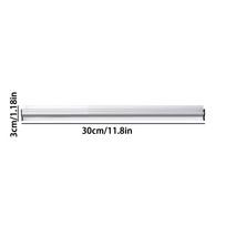 Aluminum Alloy Wall-mounted Sticked Take-out List Receipt Clip Hanging Ticket Order Invoice Paper QR Holder Restaurant Menu Clip