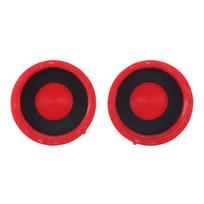 Plastikinis 5 galonų dujų balionėlio dangtelis vidinis skersmuo 43 mm aukštis 23 mm nešiojamasis dujų bako dangtelis Raudonas išorinis skersmuo 54 mm