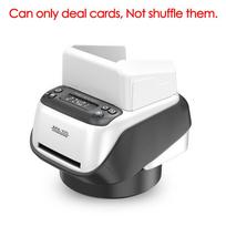 Rechargeable Electric Automatic Cards Dealing Machine 360° Rotating Playing Cards Dealer for Home Party Games Max. 4 Decks