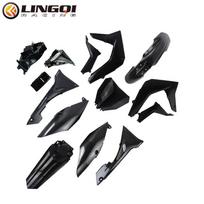 LINGQI RACING Full Body Fairing Cover Kit Set Plastic Fender Mudguard For Kayo T4 T2 T 4 Pit Dirt Bike Motorcycle Accessories juoda