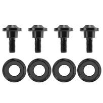 4 Pcs Black Motorcycle Accessories Fairing Windshield Screw Bolts Caps Metal For Harley Touring Road Glide CVO/SE FLTRXSE 23-24 juoda