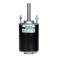 High Speed Electric Gear Motor 12/24V 30W Permanent Magnets Motor Reversible Electric Gear Motor for DIY Generator