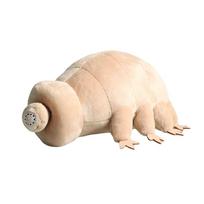 DOYOUDO 25CM Mielas tardigradas pliušinis žaislas Minkštas kimštas gyvūnas Miela vandens lokio lėlė Edukacinė dovana vaikams gimtadieniui ruda