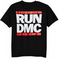 Run DMC Unisex Adult Logo T-Shirt S juoda