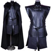 Vyriški Cosplay Aprangos Rinkiniai Jono Snow Kostiumai Sostų Žaidimai Apsiaustas 2XL