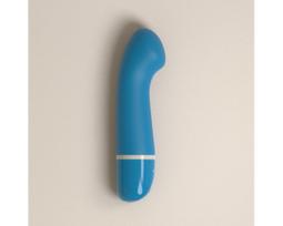 Mėlyna B Swish Bdesired Deluxe Curve Mėlyna Lagoon Silicone Stimulator 15.2cm