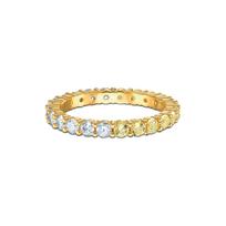 Swarovski Vittore Half Ring Women rings Gold Gold-Tone 5522878+5535246 Box (Random Color),55