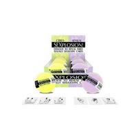 Kheper Games Sexplosion Bath Bombs Set - 6 Pieces, 3 Fragrances, Atsparus vandeniui Cards