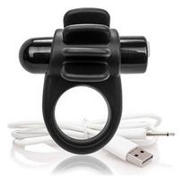 The Screaming O - Charged Skooch Ring Juodas