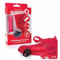 The Screaming O My Secret Remote-Controlled Panty Vibe Raudona, Adjustable Fit