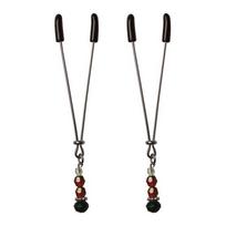Cecotec S&M - Ruby Juodas Nipple Clips