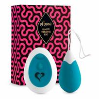 Feelz Toys FeelzToys - Anna Vibrating Egg Remote Deep Žalias