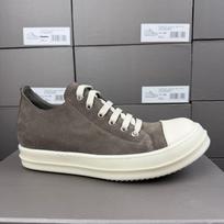 Men's Dark Full-Grain Leather Low-Top Skate Shoes - Unisex Classic & Trendy 48