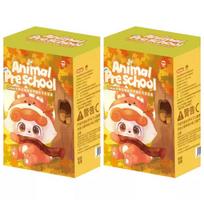 Animal Q.Kid Preschool Series Anime Cute Action Figure Cute Kawaii Cartoon Collection Model Doll Plush Pendant Toy Gift