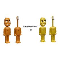 Brainrot Italian Cartoon Toothbrush Funny Tung Tung Tung Sahur Anime Toothbrush Soft Brush Protable Travel Toy