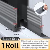 4/2M Sliding Window Sealing Strip Winter Windproof Soundproof Window Sealing Strip Door Sealing Gap Insect Proof Filling Strip (as the picture,2m)
