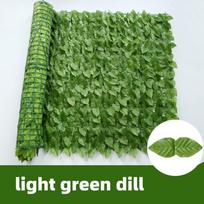 50X100cm Artificial Flowers Leaves Fence Removable Outdoor Garden Decoration Hedge Privacy Protection Green Leaf Flower Wall (as the picture,50X100cm)