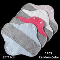 Reusable Adult Diaper Cotton Non-slip Soft Menstrual Cloth Sanitary Feminine Hygiene Pad Period Elderly Prevent Urine Leakage One Size&1pc