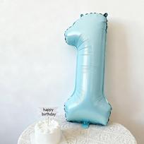 Birthday Balloon Scene Decoration Blue round Cake Balloon Boys Girls Children's Photo Props Cute Cartoon Theme Cusizable