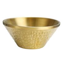 SUS304 Stainless Steel Insulated Soup Bowl Mixing Nesting Bowl Ice Cream Bowl Double Walled Cereal Bowl for Sauces Rice Noodle 12cm
