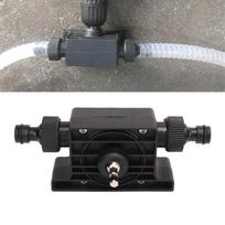 Plastic Material Electric Drill Pump 1.25 m³/h Flow 2m Lift Portable Transfer Pump Black Color Drill Driven Pump Water Transfer