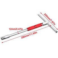 New Multifunctional T-Handle Wrench Set Repair Universal Wrench Replaceable Extension Rod