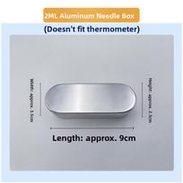 Retro Sle Lightweight Aluminum Lunch Box Traditional Iron Food Container Nostaic Meal Box for Home Use Tee Layered Stai...