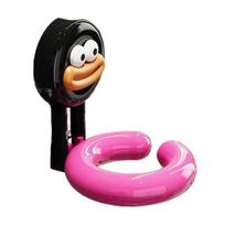 Plastic Hair Dryer Holder Wall-Mounted Punch-Free Hair Dryer Storage Bracket Waterproof Stylish Hair Dryer Racks Home rožinė