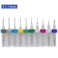 Drill Bits Machine Carbide PCB Drill Bits Convenient Silver CNC Drilling Bit Set High Quality Durable Twist Bits Home