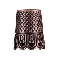 Sewing Accessories Vintage Sewing Thimble Brass Sturdy Finger Cover DIY Convenient Ring Thimble Cross-stitching