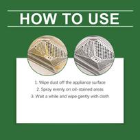 300ml Enzyme Foam Cleaner Multi-purpose Enzyme Oil Stain Remover Surface Cleaning Degreaser for Stovetops Range Hoods and Ovens China Mainland
