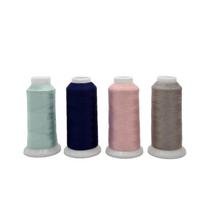300D/150D Polyester Low Elastic Silk Thread, For Hemming Thread, Sewing Thread, Hemming Thread Sewing Machine Thread Color card selection notes*300d 80g
