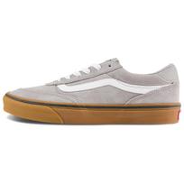 Vans Brooklyn LS Abrasion Resistant Low top Skateboard Shoes Men's Gray VN000D7QKAQ 40