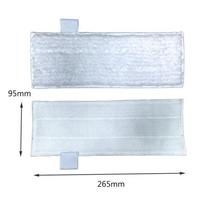 4PACK Mop Cloth Replacement Pads for Dupray Steam Cleaner Soft Thick Microfiber Cloths with Scrubbing Strips for Messy Cleaning China Mainland