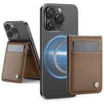 For Magnetic Wallet RFID Blocking Card Holder, Strong Magnet Minimalist Phone Wallet for iPhone 17/16/15/14/13/12 Pro/Max/Plus ruda