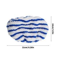 Home Cleaning About 21x14cm Microfiber Mop Cloth Absorbent Floor Cleaning Compatible With Multiple Models For RY7 RY8 Series